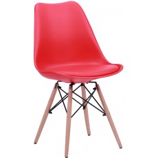 Стул Aster Wood Пластик Красный